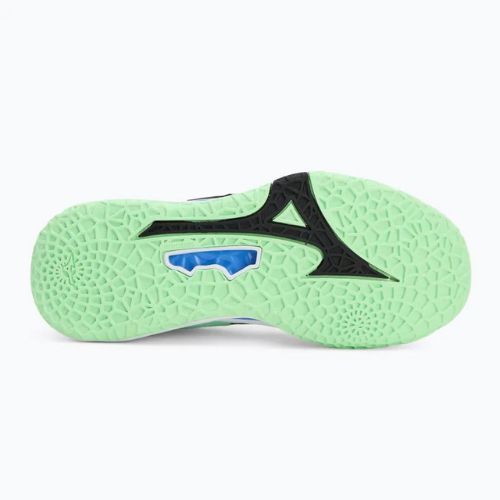 Buty do piłki ręcznej Mizuno Wave Stealth Neo 2 neo mint/black/froniter blue