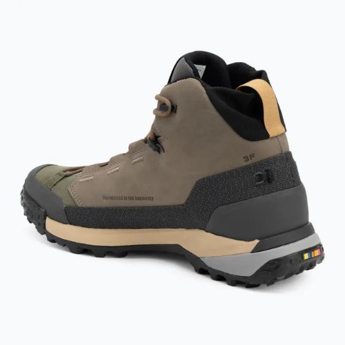 Buty trekkingowe męskie Salewa Puez Leather Mid Ptx bungee cord/onyx