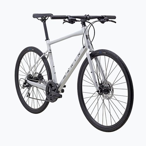 Rower crossowy męski Marin Fairfax 2 700C gloss silver/black