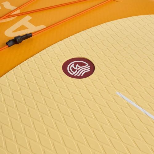 Zestaw deska SUP pompowana AQUASTIC Este 12'0" pomarańczowy