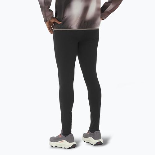 Legginsy do biegania męskie Salomon SHAKEout Core deep black