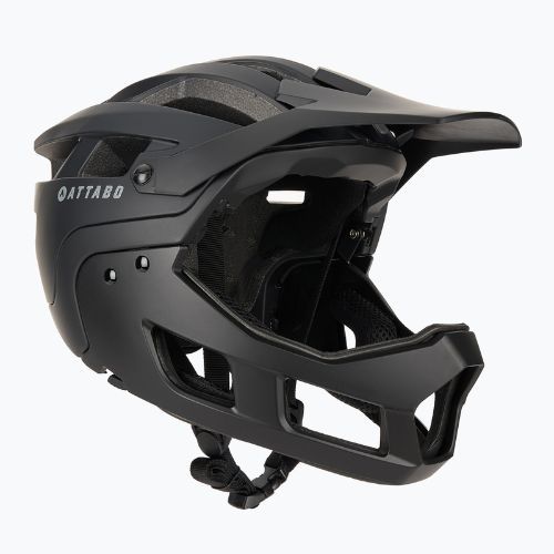 Kask rowerowy ATTABO State 2.0 full face czarny