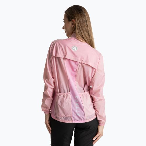 Kurtka rowerowa damska ATTABO Cahayo Jacket Windproof różowy