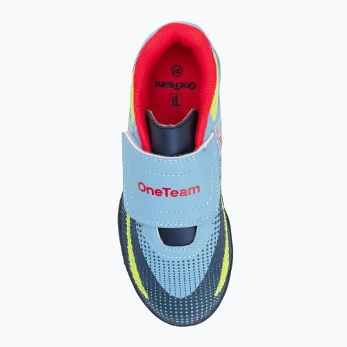 Buty piłkarskie dziecięce OneTeam Robero Junior TF niebieski/granatowy