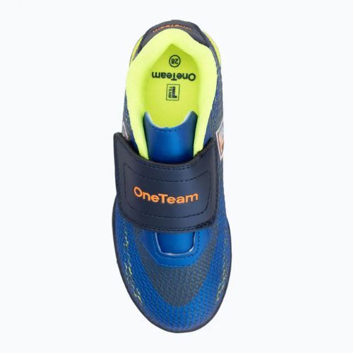Buty piłkarskie dziecięce OneTeam Robero Junior TF granatowy/niebieski