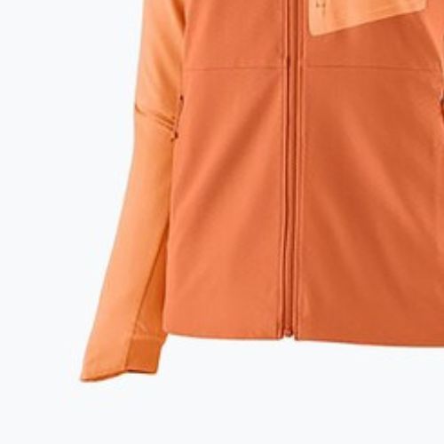 Kurtka softshell damska Patagonia R1 CrossStrata Hoody rock melon