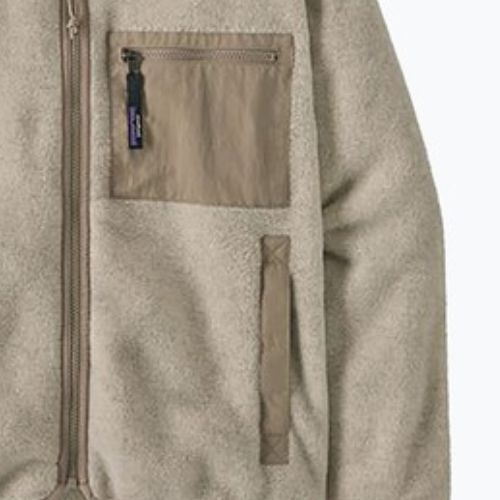Bluza polarowa damska Patagonia Synch oatmeal heather w/seabird grey