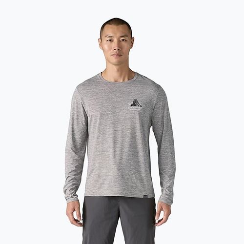 Longsleeve męski Patagonia Cap Cool Daily Graphic Lands chouinard crest/feather grey