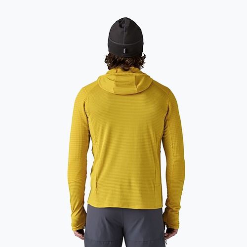 Kurtka softshell męska Patagonia R1 Hybrid Pullover Hoody bundle green