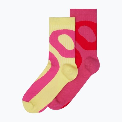 Skarpety On Liquid Logo High 2 pary limelight/pink