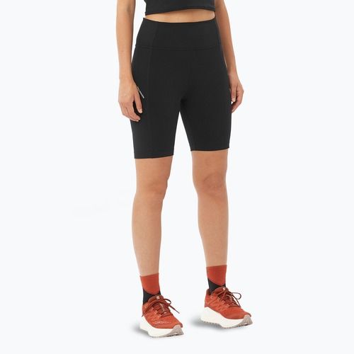 Spodenki do biegania damskie Salomon SHAKEout Bliss 8" deep black