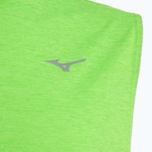 Koszulka do biegania męska Mizuno Impulse Core Sleeveless green gecko
