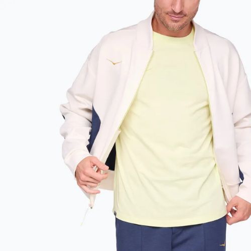 Kurtka do biegania męska HOKA Kaitoro Knit alabaster/versity navy