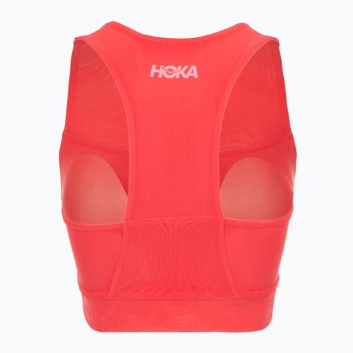 Biustonosz treningowy HOKA Race Day cerise