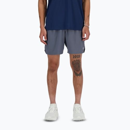 Spodenki do biegania męskie New Balance RC Seamless 7" graphite