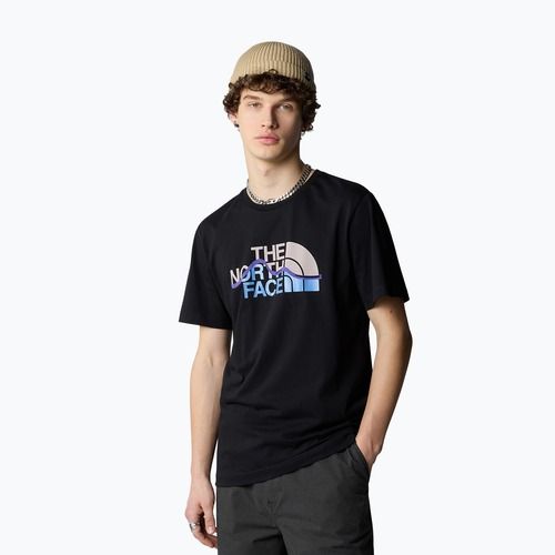 Koszulka męska The North Face Mountain Line Tee tnf black