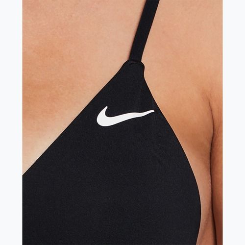 Góra od stroju pływackiego Nike Essential Triangle Bikini black