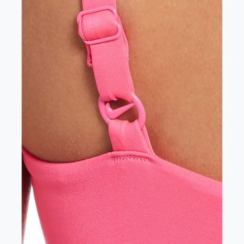 Strój pływacki jednoczęściowy damski Nike Essential Asymmetrical hyper pink