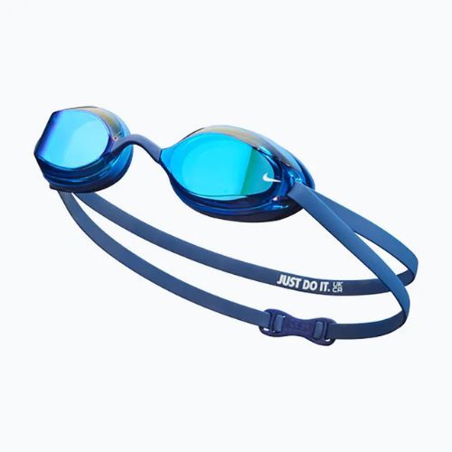 Okulary do pływania Nike Legacy Comfort Mirrored midnight navy