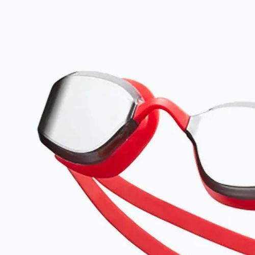 Okulary do pływania Nike Valiant Mirrored university red