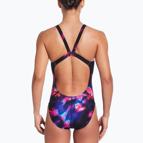 Strój pływacki jednoczęściowy damski Nike Hydrastrong Fastback black