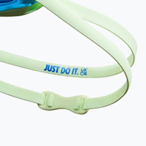 Okulary do pływania Nike Legacy Mirrored barely volt