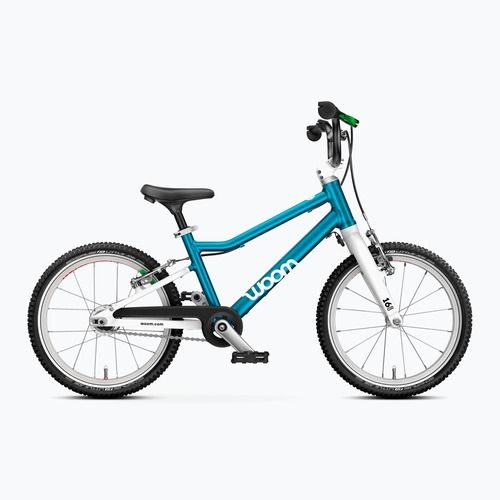 Rower dziecięcy woom GO 3 Automagic metallic blue