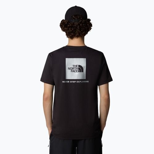 Koszulka męska The North Face Reflective Box Nse Tee tnf black/reflective