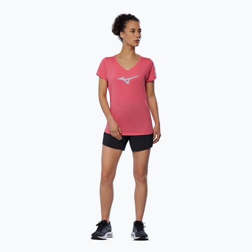 Koszulka do biegania damska Mizuno Core RB Tee camellia rose