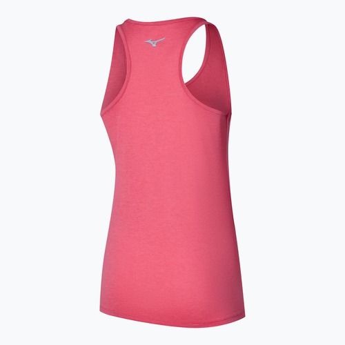 Koszulka do biegania damska Mizuno Impulse Core Tank camellia rose