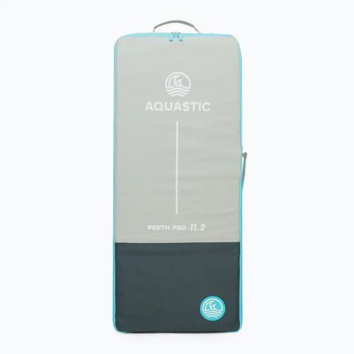 Zestaw deska SUP pompowana AQUASTIC Perth Pro 11'2" allround zielony