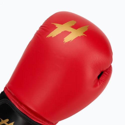 Rękawice bokserskie HOOK FIGHTING Ready To Train czerwony