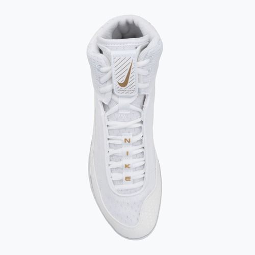Buty zapaśnicze Nike Inflict 4 white/metalic gold/photon dust/black