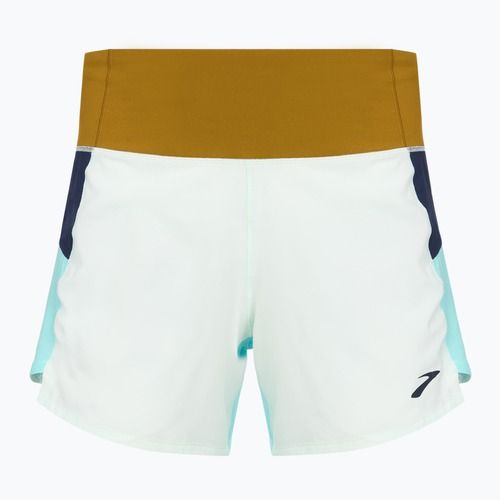 Spodenki do biegania damskie Brooks Chaser 5" ice blue multi