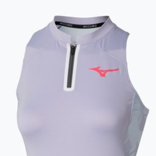 Koszulka damska Mizuno Daybreakers Printed Tank W icelandic blue