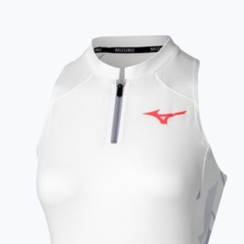 Koszulka damska Mizuno Daybreakers Printed Tank W white/icelandic blue