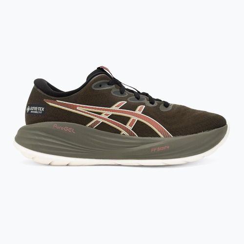 Buty do biegania damskie ASICS Gel-Cumulus 27 GTX brown stone/dark pink clay