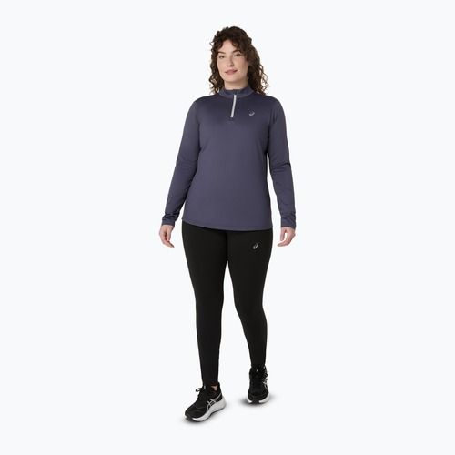 Longsleeve do biegania damski ASICS Core LS Half Zip Winter indigo fog
