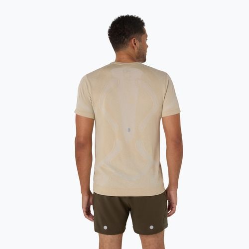 Koszulka do biegania męska ASICS Road Seamless cream