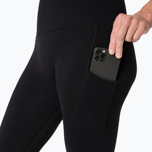 Legginsy do biegania damskie ASICS Road Seamless performance black