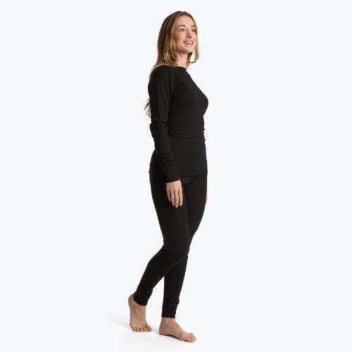 Bluza termoaktywna damska WOOLCANO 100% Merino TOP0541 czarny