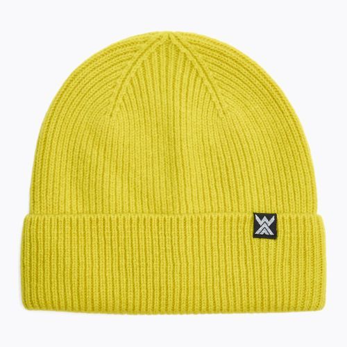 Czapka WOOLCANO MERINO 100% HAT0440 żołty