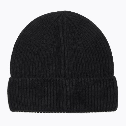 Czapka zimowa dziecięca WOOLCANO Merino 100% HAT0440 czarny