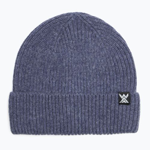 Czapka zimowa dziecięca WOOLCANO Merino 100% HAT0440 granatowy