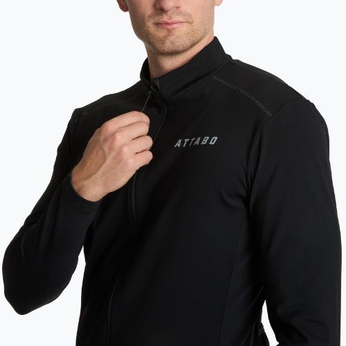 Bluza rowerowa męska ATTABO FLEERO REF ocieplana czarny