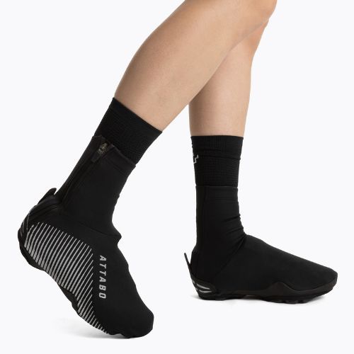 Ochraniacze na buty rowerowe ATTABO DEFENSE MAX PRO czarny