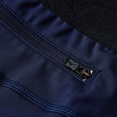 Legginsy do biegania męskie Mizuno Core Impulse Long baritone blue