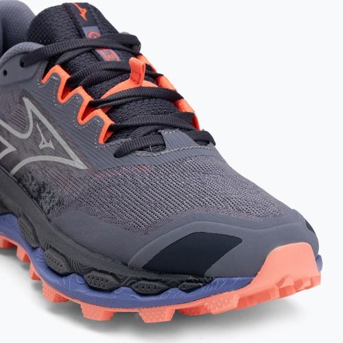 Buty do biegania damskie Mizuno Wave Mujin 11 blue granite/silver/striking coral