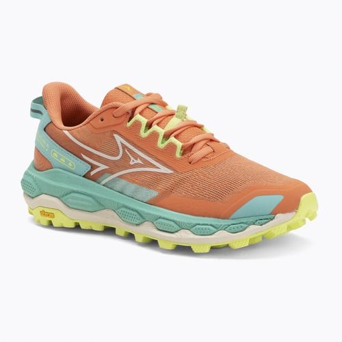 Buty do biegania damskie Mizuno Wave Mujin 11 fresh salmon/pristine/sharp green