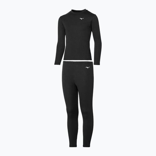 Komplet bielizny termoaktywnej dziecięcej Mizuno Mid Top&Bottom black